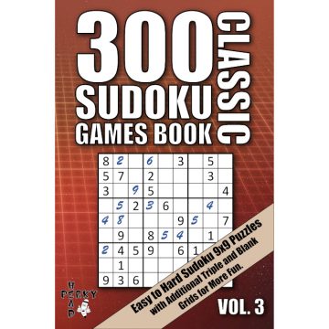 300 Classic Sudoku Games Book Vol. 3